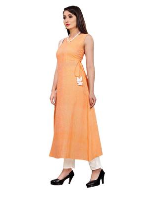 multicolor Key Hole - layered Kurti 2