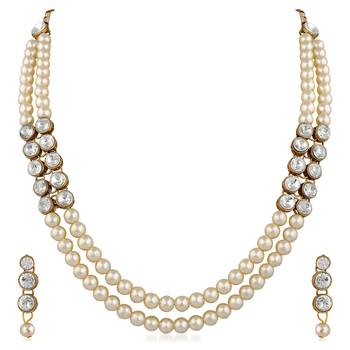 White pearl necklace-sets 1
