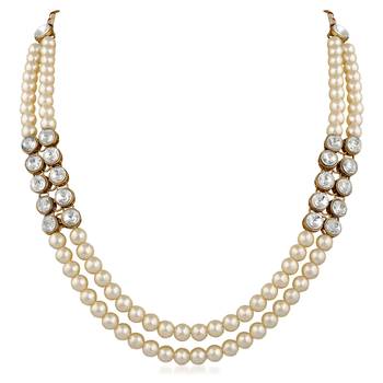 White pearl necklace-sets 3
