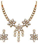 White pearl necklace-sets