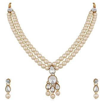 White pearl necklace-sets 1
