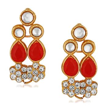Red pearl necklace-sets 4
