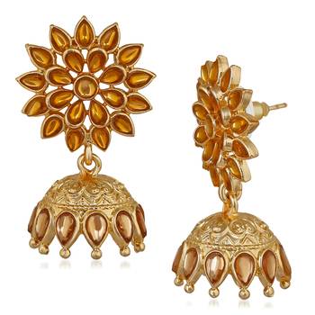 Brown earrings 3