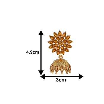Brown earrings 4
