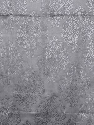 Swayam Grey Colour Motif J&B Blackout Eyelet Curtain 3