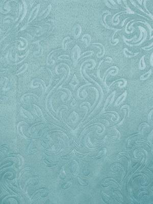 Swayam Turquoise Colour Motif J&B Blackout Eyelet Curtain 3