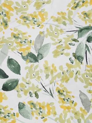 Swayam White Colour Floral Sigma Eyelet Curtain 3
