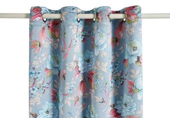 Swayam Multicolour Colour Floral Printed Eyelet Curtain 3