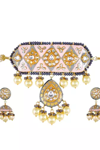 Taffy Pink Choker Set