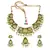 Emerald Green hasli style necklace set