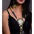 Jade Green & Black Necklace set