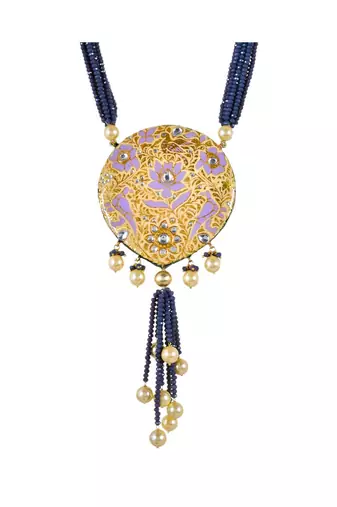 Lilac & Ivory Necklace Set