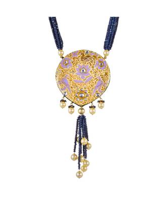 Lilac & Ivory Necklace Set 3
