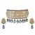 Magical Grey Choker Style Necklace Set