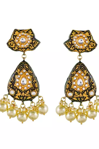 Black Pearl Earrings