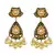 Black pearl earrings