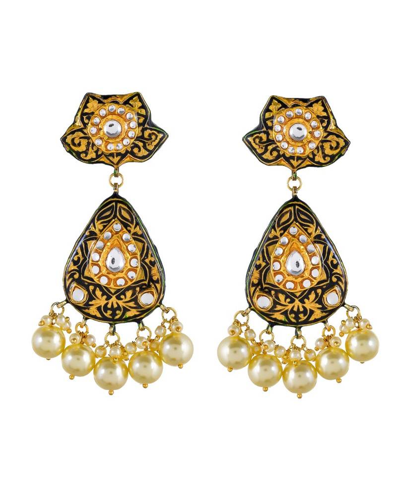 Black Pearl Earrings