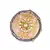 Ivory & pink adjustable ring