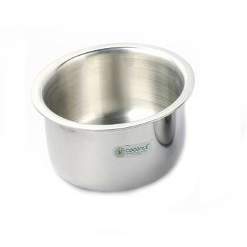 Stainless Steel Fusion Series Triply Tope    Cookware  1 Unit Daimention  19CM  Thickness  3MM 2