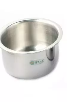 Stainless Steel Fusion Series Triply Tope    Cookware  1 Unit Daimention  19CM  Thickness  3MM