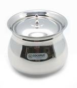 Stainless Steel  Cookware  Royal Handi With Lid1 Unit  Capacity  2500 ML