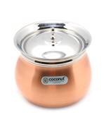 Stainless Steel Cookware Supreme Copper Handi With Lid1 Unit Capacity 1400 ML