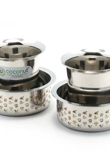 Kumbakonam Dabara Set  Traditional Kumbakonam Coffee Dabara Set Pack of 2 Capacity 150ML Each Glass