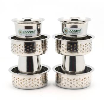 Kumbakonam Dabara Set  Traditional Kumbakonam Coffee Dabara Set Pack of 4  Capacity 150ML Each Glass 1