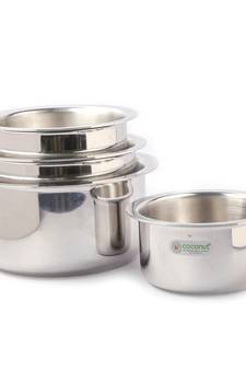 Stainless Steel Fusion Series Triply Tope Set  Cookware  Unit 20CM