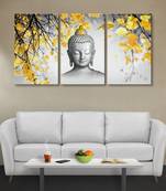 999Store white Buddha printed Canvas painting