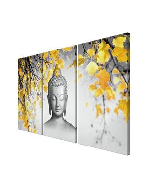 999Store white Buddha printed Canvas painting 3