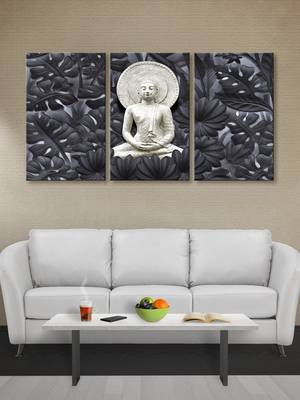 999Store Golden Buddha meditating printed Canvas painting 1