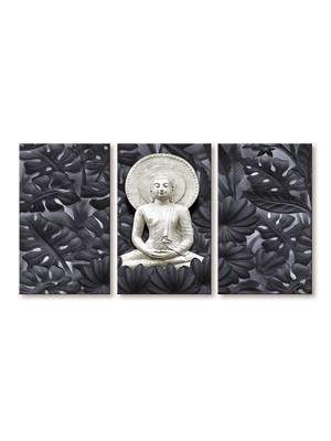 999Store Golden Buddha meditating printed Canvas painting 2