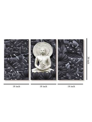 999Store Golden Buddha meditating printed Canvas painting 5