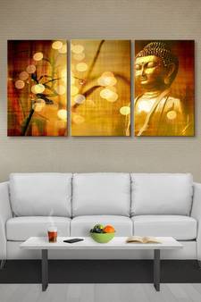 999Store Buddha meditating printed Canvas painting