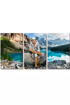 999Store Sai Baba printed Canvas painting