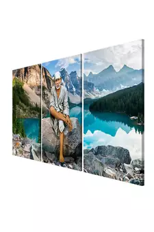 999Store Sai Baba printed Canvas painting