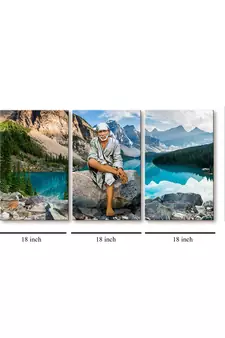 999Store Sai Baba printed Canvas painting