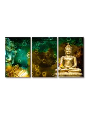 999Store Golden Buddha meditating Canvas painting 2