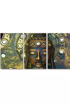 999Store meditating Buddha printed Canvas painting