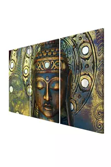 999Store meditating Buddha printed Canvas painting