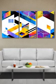 999Store Abstract printed Canvas painting
