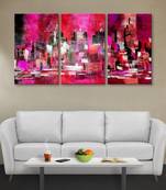 999Store Abstract colorful printed Canvas painting