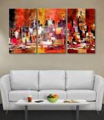 999Store Abstract colorful printed Canvas painting