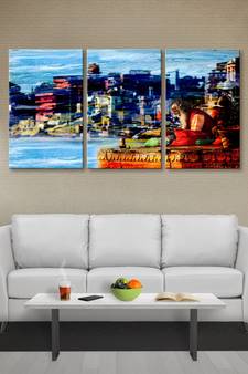 999Store indian Holyman printed Canvas painting