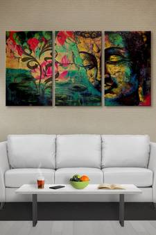 999Store Buddha printed Canvas painting