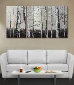 999Store colorful tree printed Canvas painting