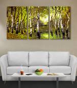 999Store colorful tree printed Canvas painting