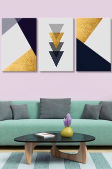 999Store  ZigZag Art Panels Canvas Painting