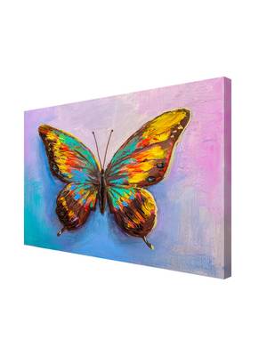 999Store  Beautiful Butterfly Art Framed Canvas Painting  (Cnvas_24X36 Inch _Multi) 2